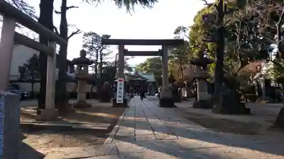 品川神社の鳥居