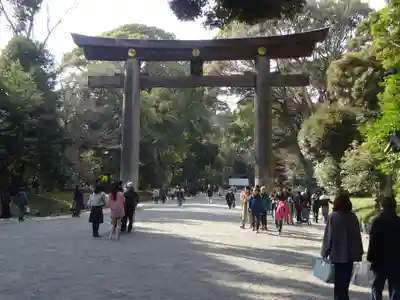 明治神宮の鳥居