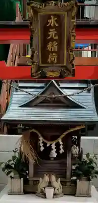 水元稲荷の本殿・本堂