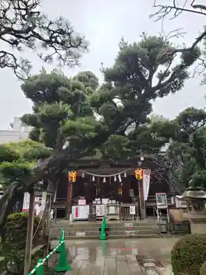 鳩森八幡神社の本殿・本堂