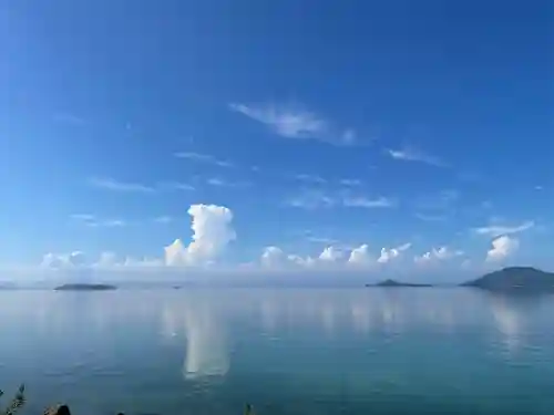 筏八幡宮の景色