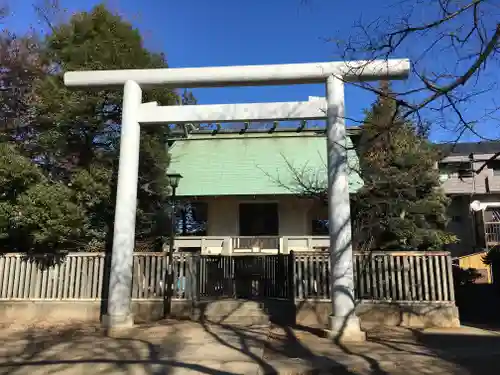 天祖神社の鳥居