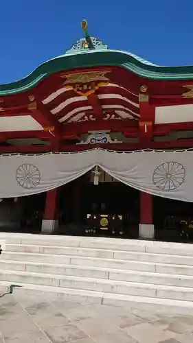 日枝神社の本殿・本堂