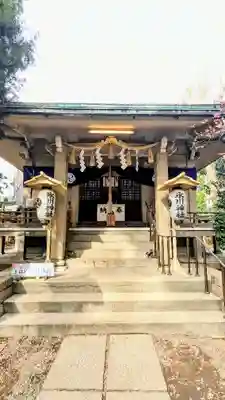 上目黒氷川神社の本殿・本堂
