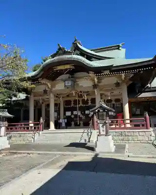植田八幡宮の本殿・本堂