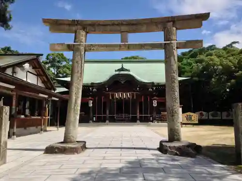 唐津神社の鳥居