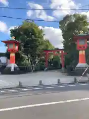 井草八幡宮の鳥居