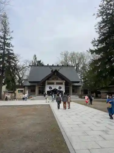 帯廣神社の本殿・本堂