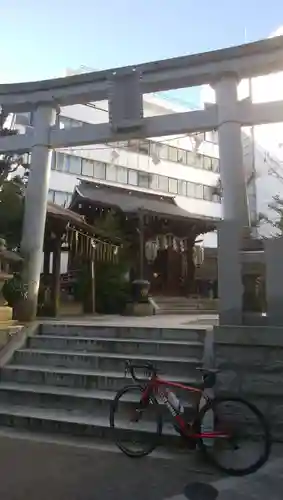 太田姫稲荷神社の鳥居