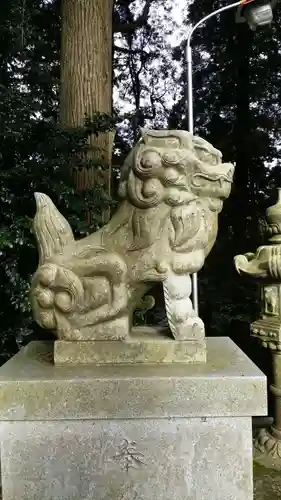 草部吉見神社の狛犬