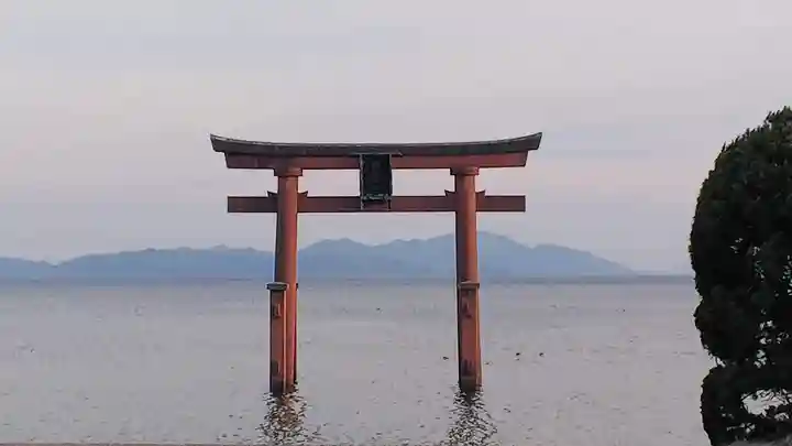 白鬚神社の景色