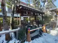 高木神社の手水舎