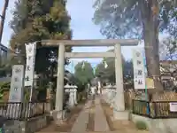 御嶽社(与野七福神弁財天)の鳥居