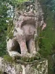 玉作湯神社の狛犬