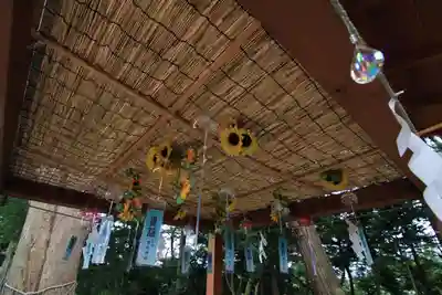 阿久津「田村神社」(郡山市阿久津町)旧社名:伊豆箱根三嶋三社の手水舎