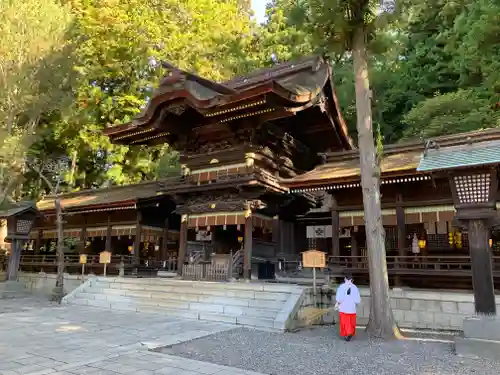 諏訪大社下社秋宮の本殿・本堂