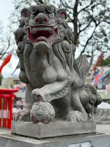 相模原氷川神社の狛犬