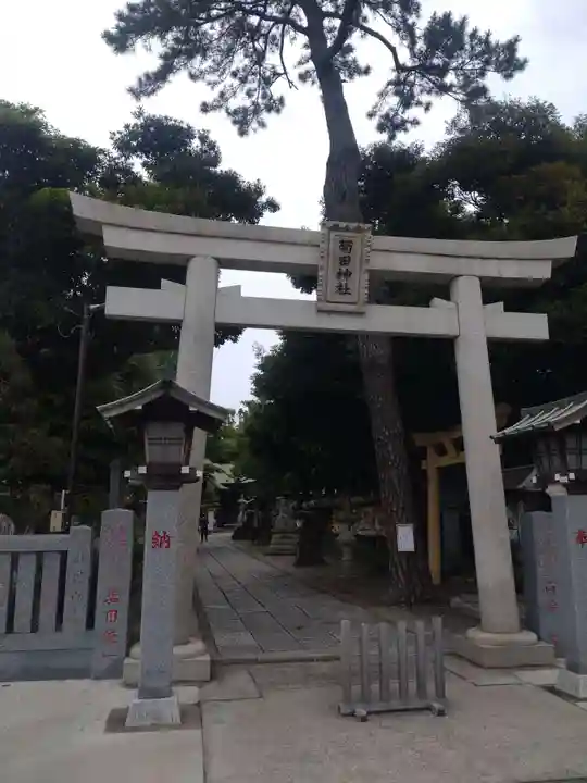 菊田神社の鳥居