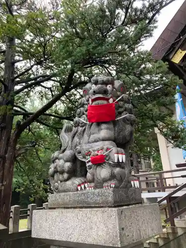 豊平神社の狛犬