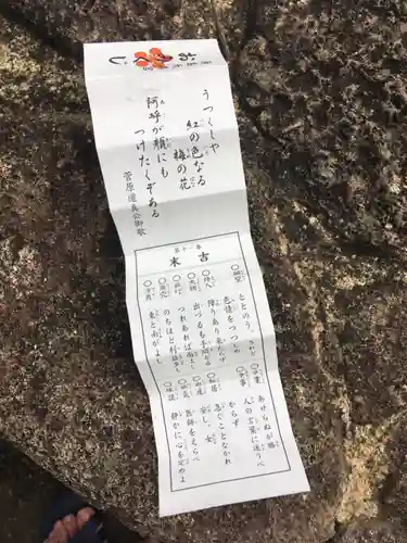 湯島天満宮のおみくじ