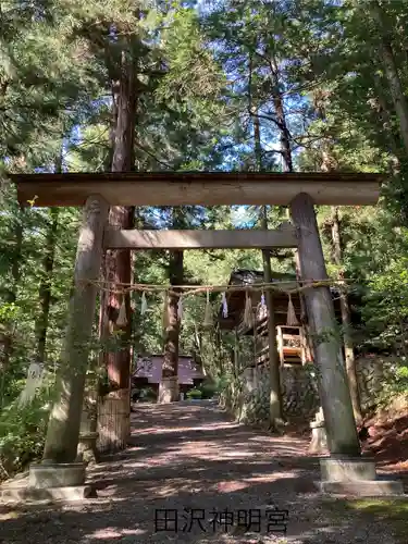 田沢神明宮(長野県)