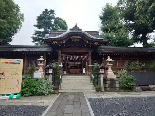 鳩ヶ谷氷川神社の本殿