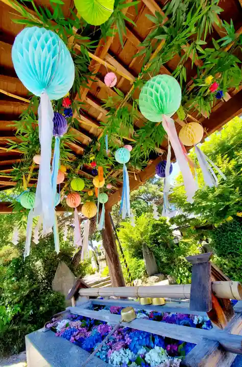 豊景神社の手水舎