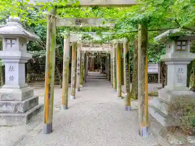 明星神社の鳥居