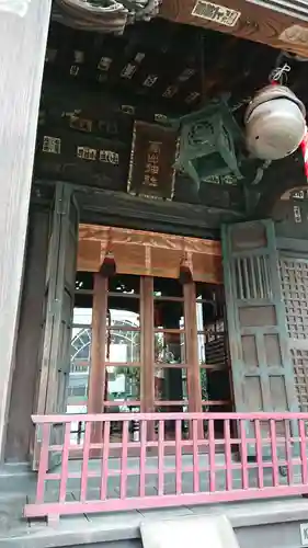 高山稲荷神社（旧鎮座地）の本殿