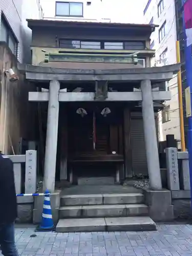 佐竹稲荷神社の鳥居