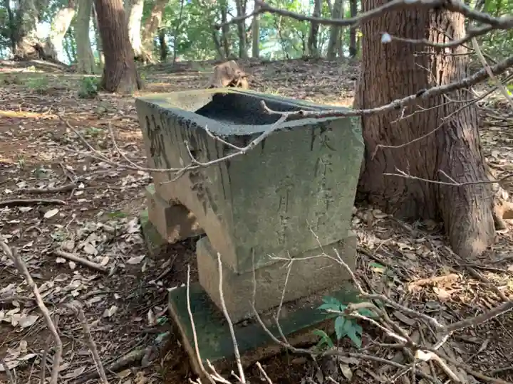 山神社の手水舎