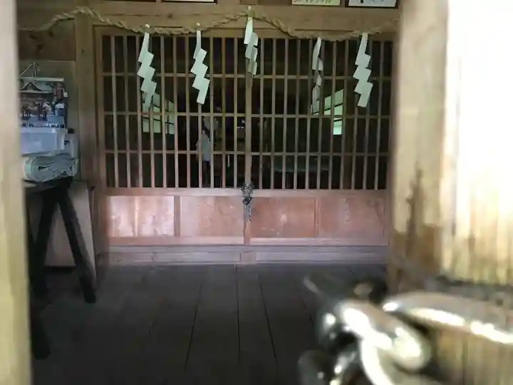 鵜羽神社の本殿・本堂