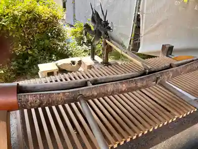 岡山神社の手水舎