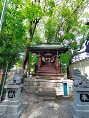 六所社(下飯田)の末社・摂社