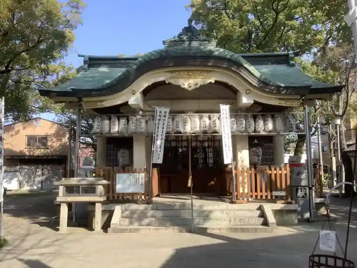 下中八幡宮の本殿・本堂