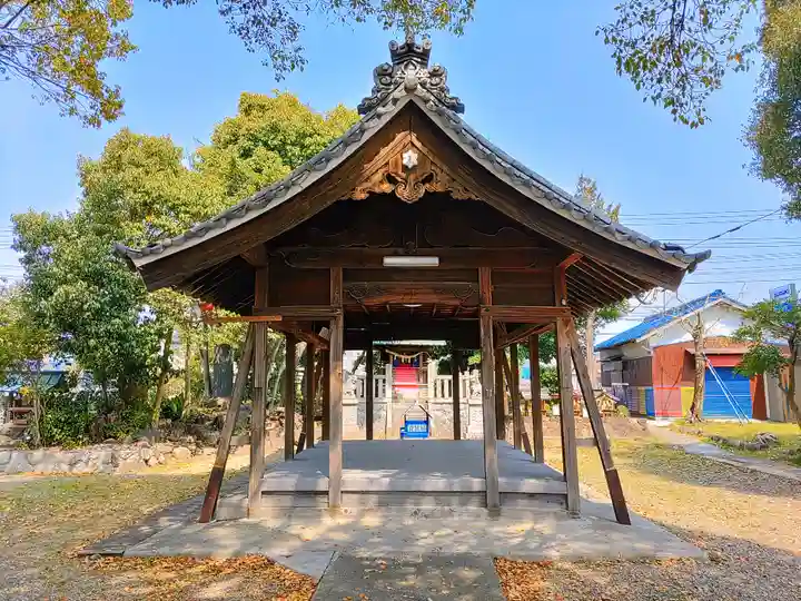 八王子社(気噴町北)の本殿・本堂