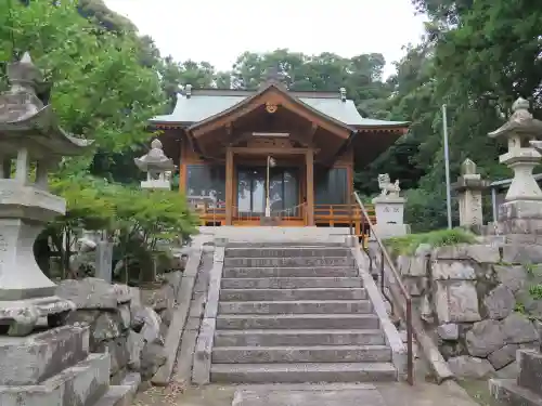 沼八幡神社の本殿・本堂