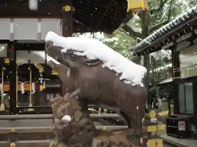 護王神社の狛犬