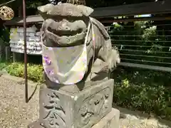 菊田神社の狛犬