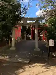 鎌数伊勢大神宮の鳥居