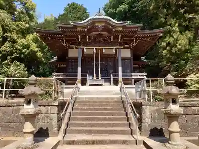 西八朔杉山神社の本殿・本堂