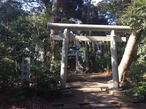 息栖神社の鳥居