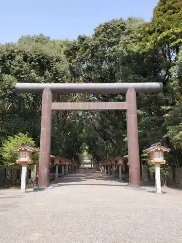 宮崎神宮の鳥居