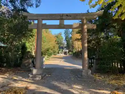 上諏訪神社の鳥居