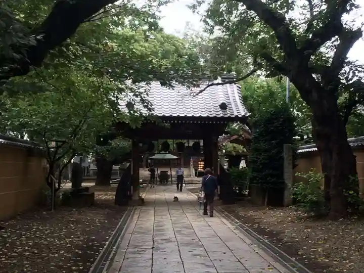 新井薬師(梅照院)の山門・神門
