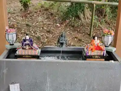 下野 星宮神社の手水舎