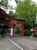 虻田神社の鳥居