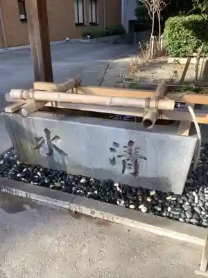 若宮八幡社の手水舎