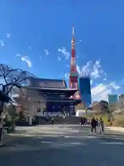 増上寺の景色