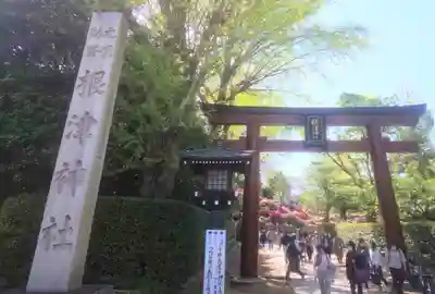 根津神社の鳥居